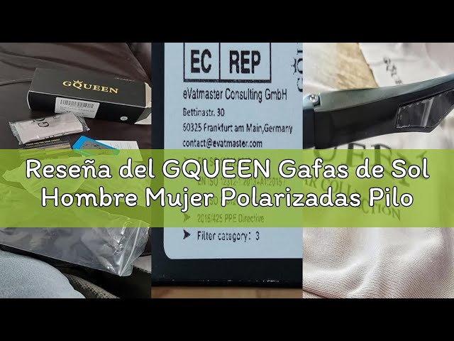 Vídeo relacionado con YAMEIZE Piloto Gafas de Sol Retro Oversized para Mujeres y Hombres Redondo Piloto 70 años Puente Doble Marco Grande Gafas Protección UV400