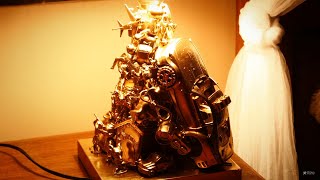 What to do with old toys ? The bedroom lamp