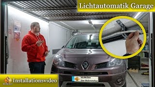 Garagen Innenbeleuchtung LED +Bewegungsmelder / Lichtautomatik Garage