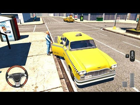 City Taxi Driver Pick Up the Passenger in Highway - Android Gameplay FHD
