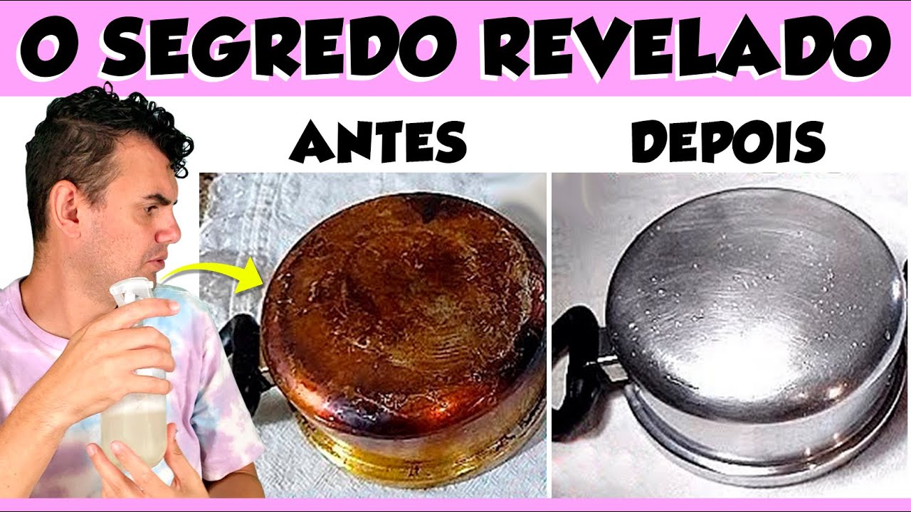 ✅ O SEGREDO PARA LIMPAR QUALQUER PANELA QUEIMADA DE GORDURA  - Fubá online