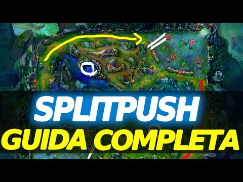 COME GIOCARE TOP LANE E FARE SPLITPUSHING IN SEASON 10 - Guida split push🔥⚡