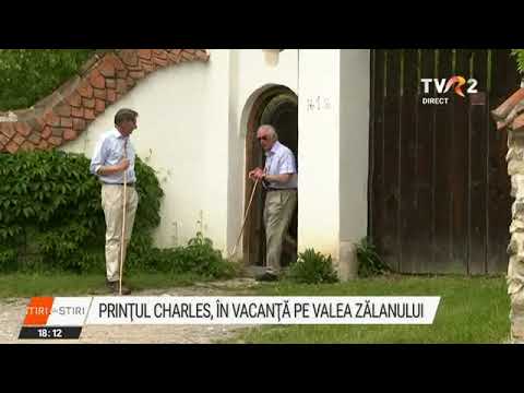 Prințul Charles, plimbare prin împrejurimile Văii Zălanului