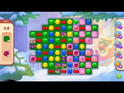 Homescapes level 2884 - 22 Moves - No Boosters #Bubunka