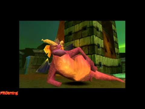 Spyro The Dragon 100% playthrough pt21-Terrace Village