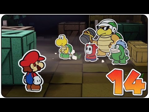 Paper Mario Color Splash - 100% Walkthrough Part 14 Dark Bloo Inn