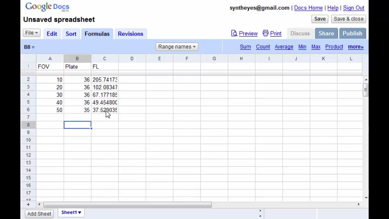 Calculating Plate Width from Field of View and Focal Length in SynthEyes