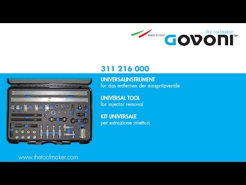 311216000 - INJECTOR REMOVING MASTER KIT (UPGRADE 2016)