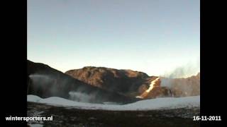 preview picture of video 'Hemsedal Hemsedal webcam time lapse 2011-2012'