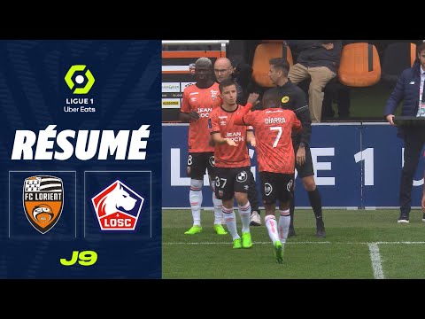 FC LORIENT - LOSC LILLE (2 - 1) - Résumé - (FCL - LOSC) / 2022-2023