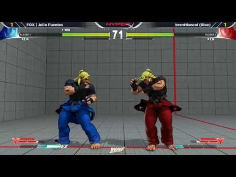 WNF 2.3 SFV - FOX | Julio Fuentes (Red Ken) vs Brenttiscool (Blue Ken)