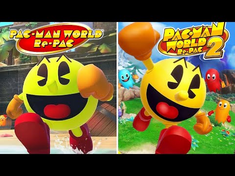 Pac-Man World Re-Pac 1 + 2 - Full Game 200% Walkthrough (DLC Included)