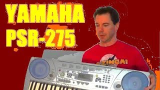 Video thumbnail for Yamaha PSR275 demo and tour by Gearfacts