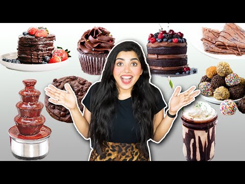 I Only Ate CHOCOLATE FOOD for 24 HOURS | *Maza Hi agya *🤩😋🍫