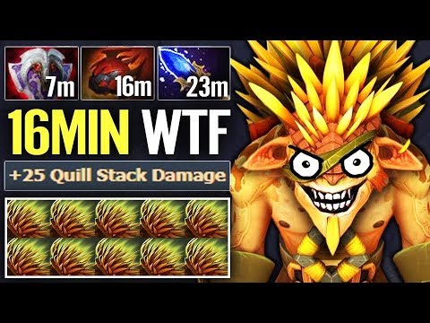 OMG - [Bristleback] Heart + Vanguard in 16 MINS - SUPER TANK Dota 2