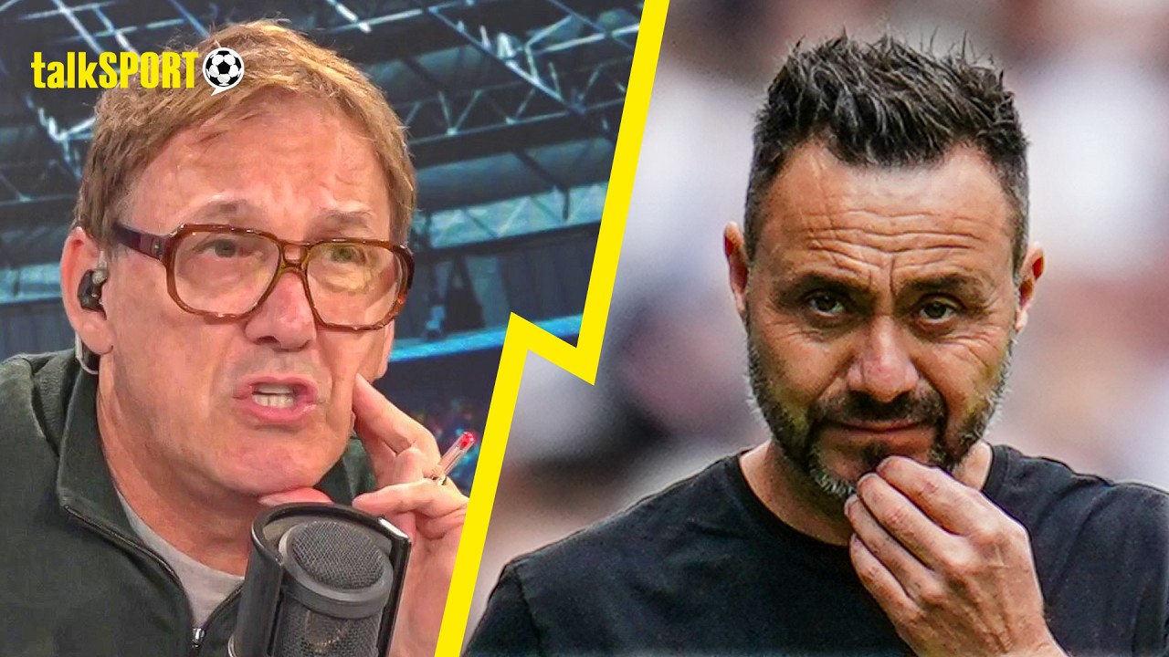 "YOU'RE PART OF THAT!" Tony Cascarino HITS BACK at Roberto De Zerbi after SLAMMING Spurs' squad!