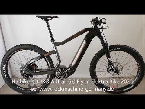 New!! Haibike XDURO AllTrail 6.0 Flyon 120NM HPR120S 630 WH Intube Elektro Bike 2020