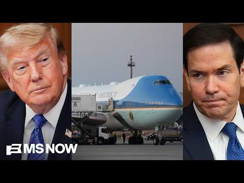 Trump took aides off Air Force One amid Iran threat but left Rubio and other Cabinet members