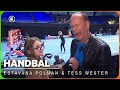 Stiekem ESTAVANA POLMAN en TESS WESTER ontmoeten | UNDERCOVER bij handbal wedstrijd | ZAPPSPORT