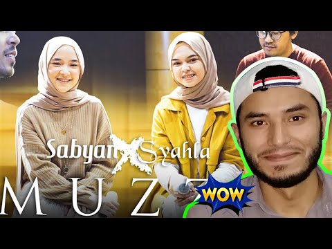 SABYAN X SYAHLA - MUZZA (LIVE VERSION) | REACTION