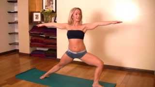 Warrior II, Virabhadrasana B with Kino Yoga