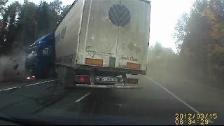 Amazing Truck Accidents Truck Crash Compilation 2015 | Compilation d'accident de camion et bus n°17