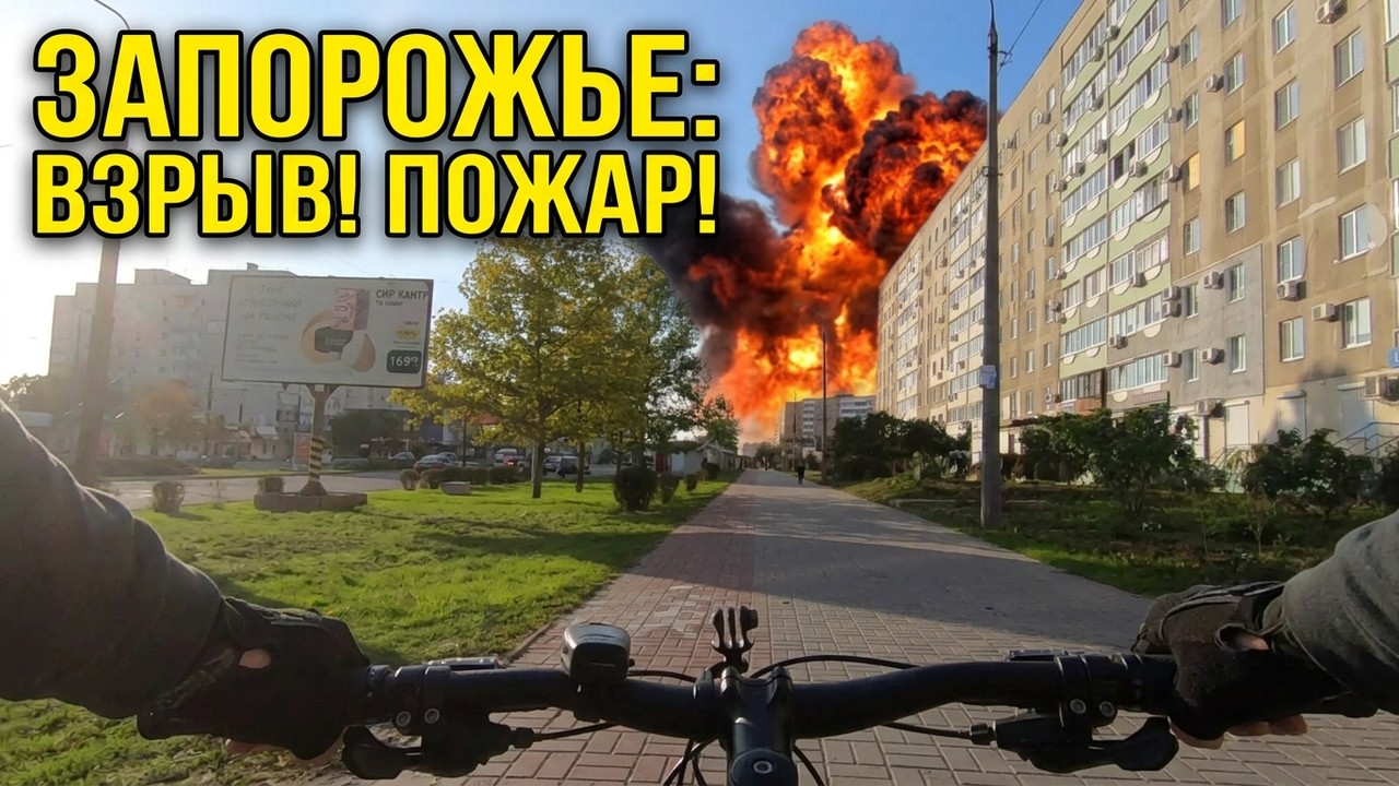 Запорожье ВЗРЫВ!!! ПОЖАР !!! ЭТО СЛУЧИЛОСЬ! 26.10.2026