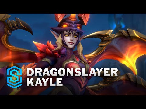 Dragonslayer Kayle Wild Rift Skin Spotlight