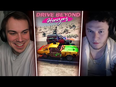 ГЛЕБ СОБИРАЕТ МАШИНУ в Drive Beyond Horizons (Юра, Лиза) | Sasavot