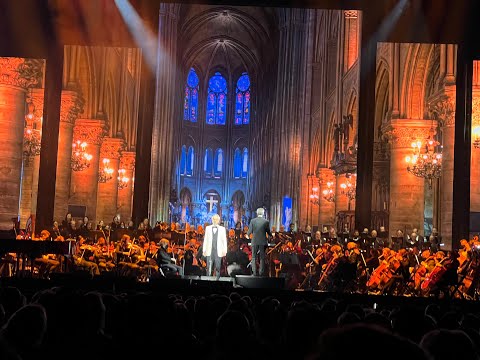 2022 Andrea Bocelli Concert and Clips from 2007