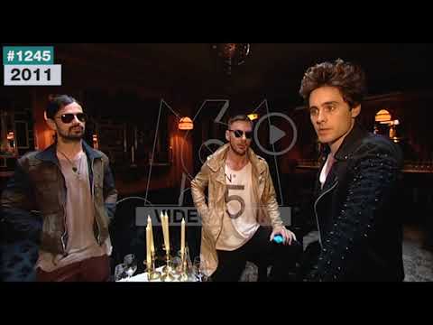 Extrait archives M6 Video Bank //30 Seconds to Mars - 1245 (2011)