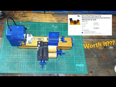 I bought the cheapest 'metal' mini lathe on eBay...