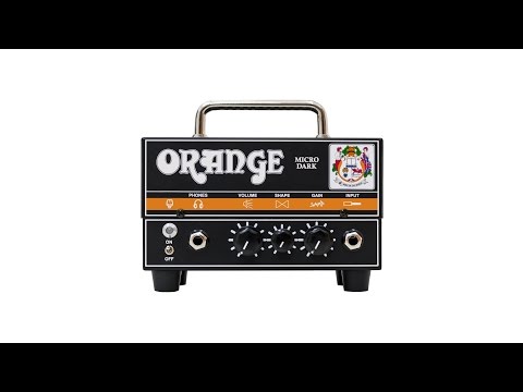 Orange MD20 Micro Dark Mini Guitar Amplifier Head image 9