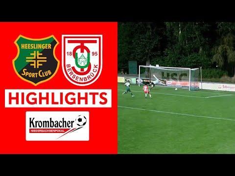 Bersenbrück setzt Duftmarke | Heeslinger SC vs. TuS Bersenbrück | Highlights Niedersachsenpokal