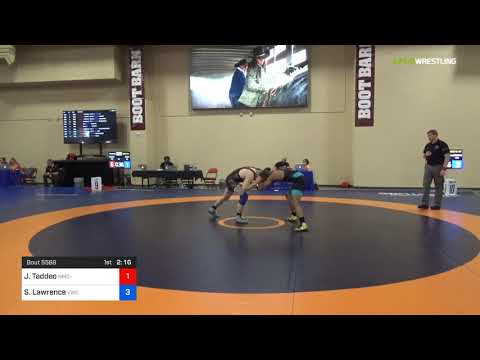 2018 Marine Corps US Open/UWW Junior Freestyle 70 Con 16 #2 - Jack Taddeo (NMC-RTC) Vs. Steven Law