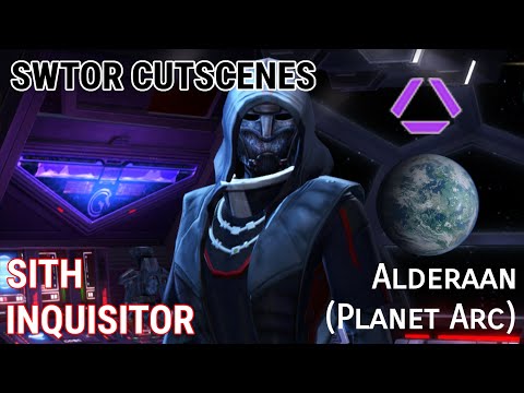 SWTOR Cutscenes: Alderaan (Planetary Arc) | Sith Inquisitor