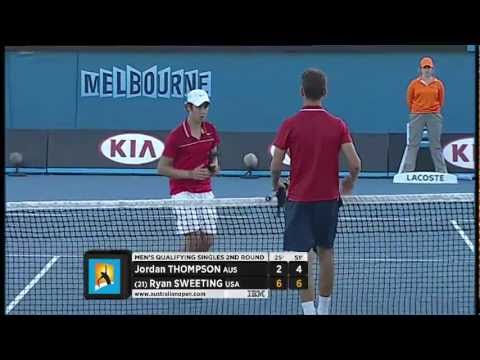 Qualifiers: Sweeting v Thompson - Australian Open 2013