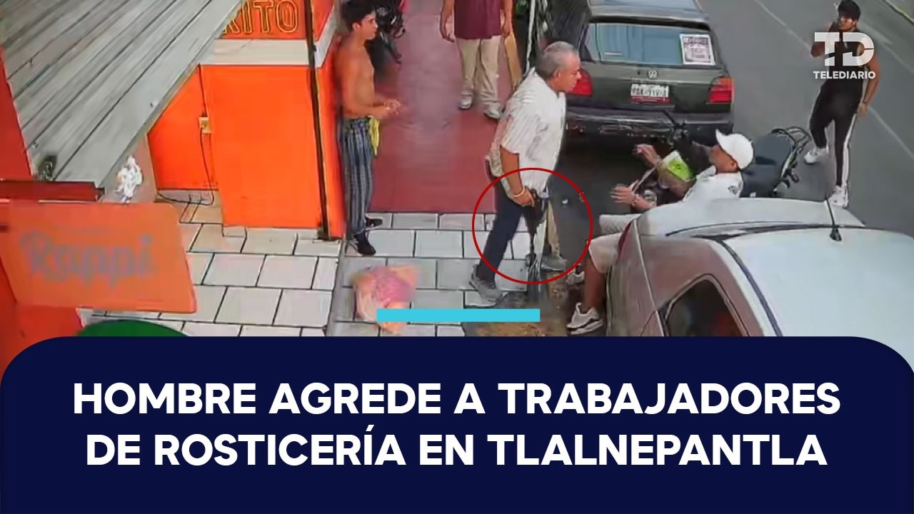 Vecino amenaza de muerte a Verónica y Yael con un arma de fuego en Tlalnepantla