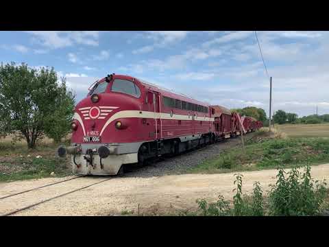 Anyagolás a 13-as sz. vasútvonalon Pápateszérnél, Nohabbal!