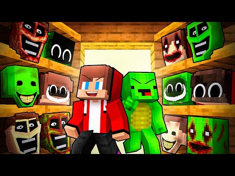JJ and Mikey Can Shapeshift Into MONSTERS To PRANK in Minecraft - Maizen