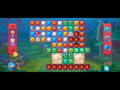 Fishdom Hard Level 11586 (with full seashell) @choraelmin