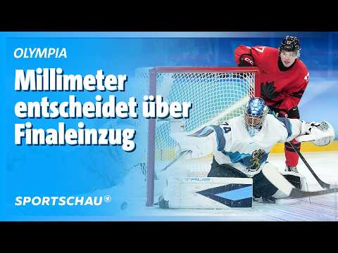 Eishockey: Kanada – Finnland Halbfinale, Highlights |Olympia | Sportschau