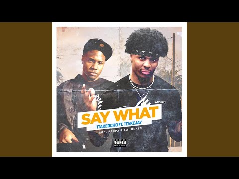 Say What (feat. 1takejay)