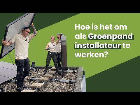 Kom werken bij Groenpand als installateur!