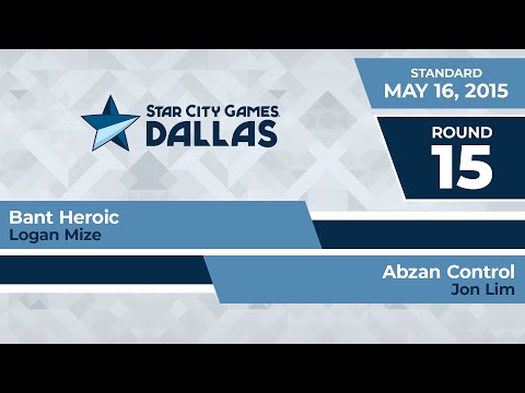 SCGDFW: Round 15 - Logan Mize vs Jon Lim | Standard