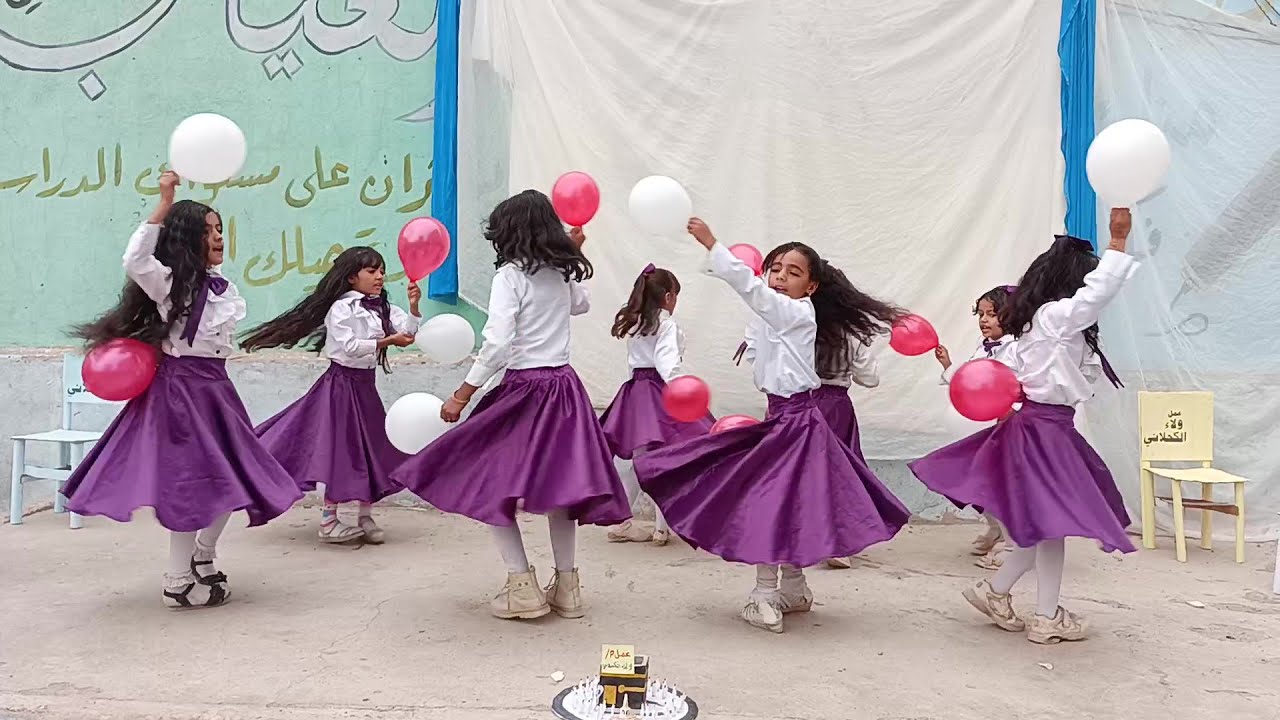 نشيد مدرستي أداء الزهرات