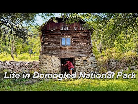 Remote Life in ROMANIA, Restoring a 107-Year-Old Mountain Cabin, Off Grid, Day 2