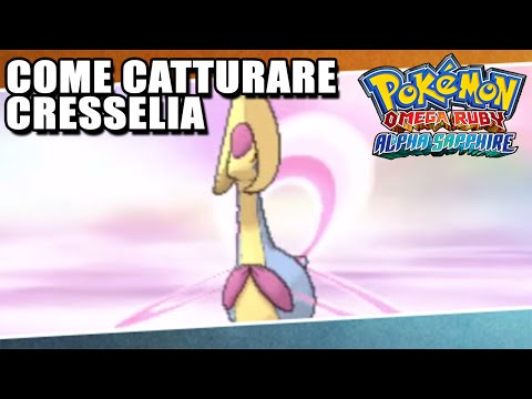 Come catturare Cresselia in Pokemon Rubino Omega e Zaffiro Alpha !