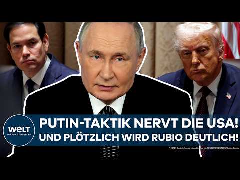 UKRAINE: Jetzt wird Trump ungeduldig! USA wollen Putins Hinhaltetaktik nicht mehr lange akzeptieren!