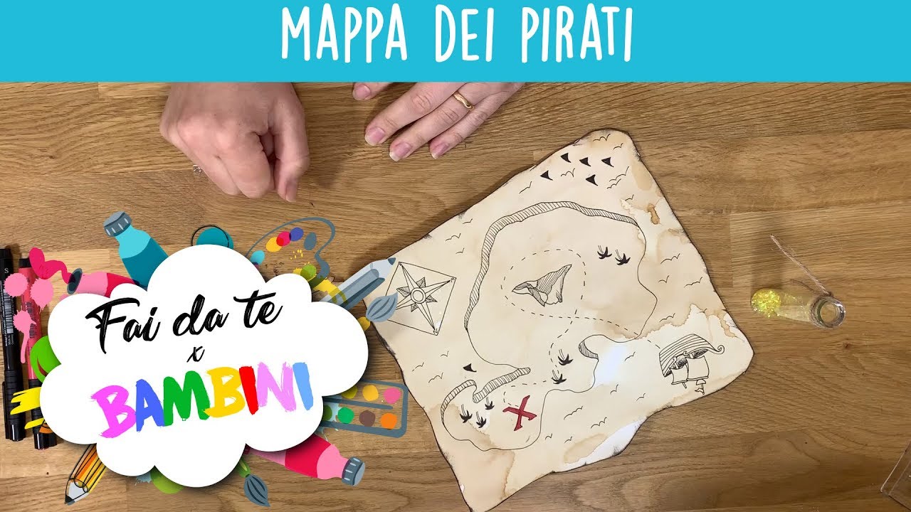 Mappa dei pirati fai da te